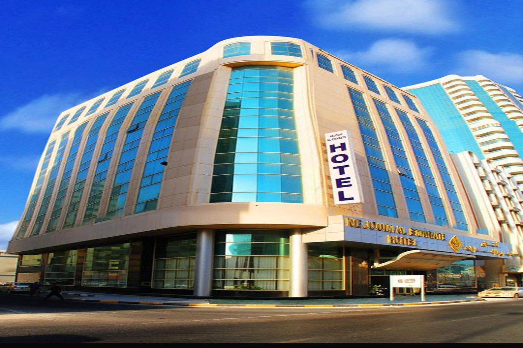 Hotel Nejoum Al Emarat Schardscha Exterior foto